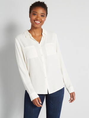 Pristine Dreams Button-up Shirt