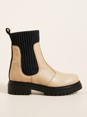 Knit Chelsea Boots