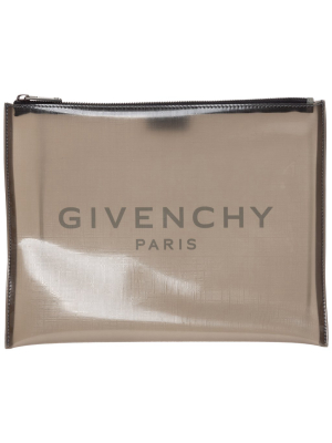 Givenchy Logo Zipped Pouch