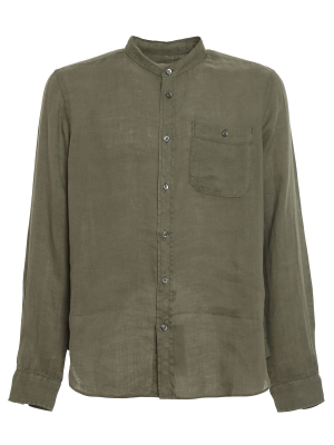 Woolrich Long-sleeved Collar Shirt