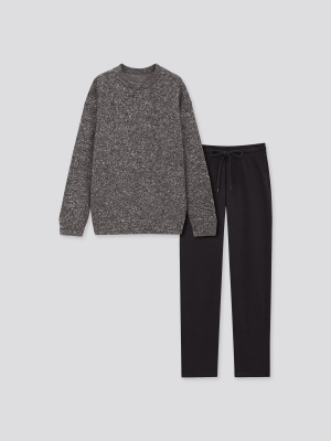 Women Fleece Long-sleeve Set (online Exclusive)