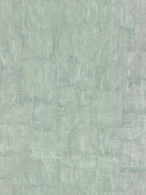 Brushstrokes Wallpaper In Aqua From The Urban Oasis Collection By York Wallcoverings