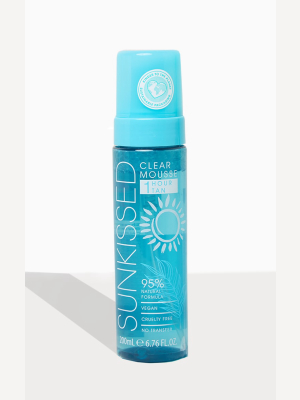 Sunkissed Clear Mousse 1 Hour Tan 200ml