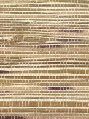 Boodle Grasscloth Wallpaper In Brown And Red Design By Seabrook Wallcoverings