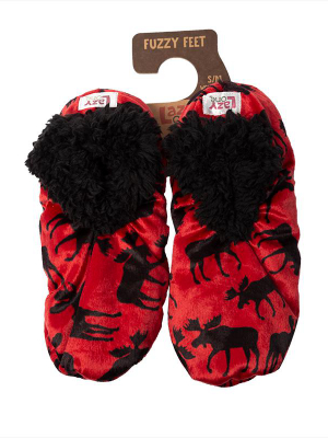 Lazyone Kid's Fuzzy Feet Slippers