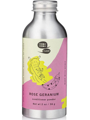 Rose Geranium Conditioner Powder