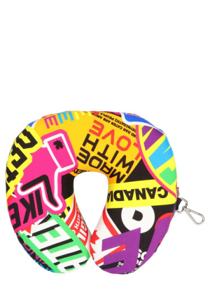 Dsquared2 Graphic Print Travel Neck Pillow