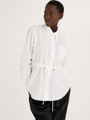 Shirt With Adjustable Waist