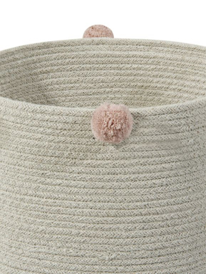 Bubbly Basket In Natural & Nude Design By Lorena Canals