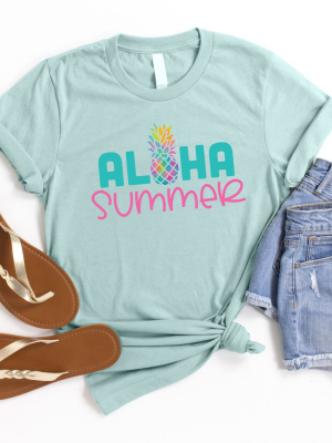 Aloha Summer Graphic Tee