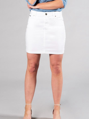 Audrey Skirt Pure White