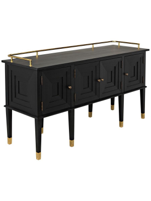 Conveni Sideboard W/brass Detail