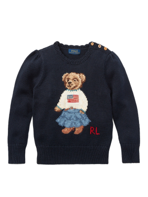 Polo Bear Cotton Sweater