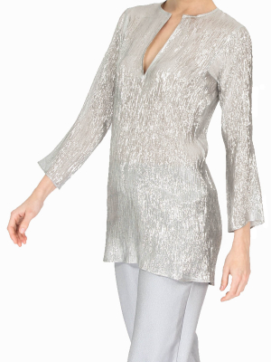 Metallic Tunic