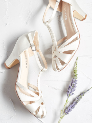 There Chic Goes T-strap Heel