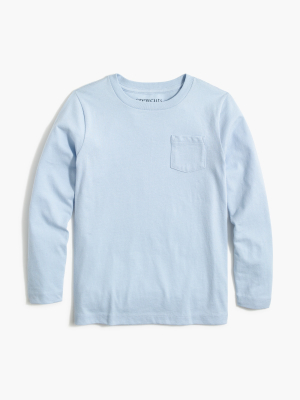 Boys' Long-sleeve Jersey Pocket Tee