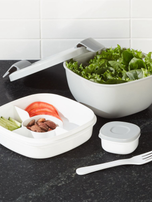 Bentgo Grey Salad Container