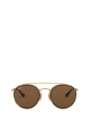 Ray-ban Round Double Bridge Sunglasses