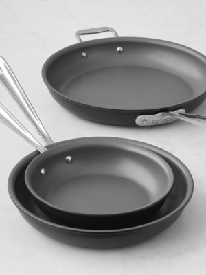 All-clad Ns1 Nonstick Induction 3-piece Fry Pan Set