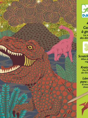 Petit Gift Scratch Cards Dinosaurs