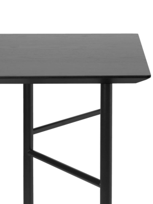 Mingle Table: Rectangular + Steel Legs