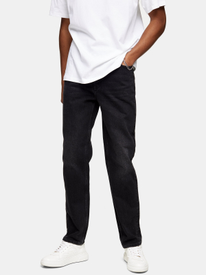 Considered Black Straight Jeans