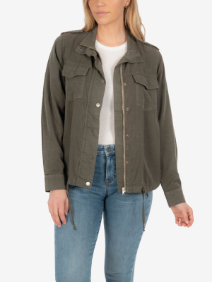 Bri Utility Jacket (olive)