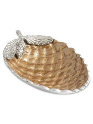 Julia Knight Pine Cone 11" Bowl In Toffee