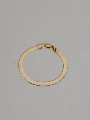 Omega Bracelet 14k Gold Plate