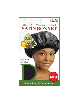 Donna Olive Oil & Vitamin E Treated Sleep Cap & Bonnet