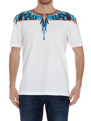 Marcelo Burlon County Of Milan Grizzly Wings Crewneck T-shirt