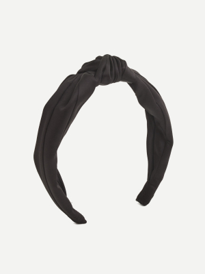 Satin Turban Knot Headband
