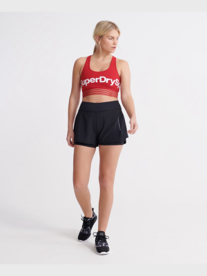 Active Panel Double Layer Shorts