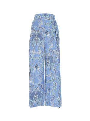 See By Chloé High-waisted Floral Pants