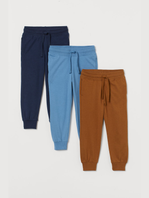 3-pack Joggers