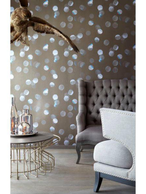 Sparkles Black Iridescent Floating Octagon Wall Mural By Eijffinger For Brewster Home Fashions