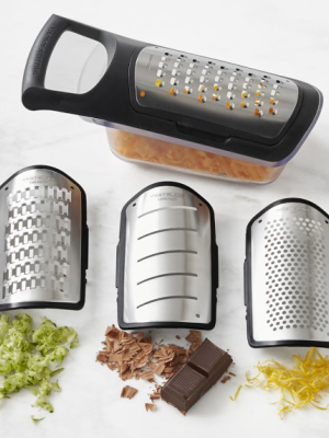 Williams Sonoma West Blade Container Soft Touch Grater