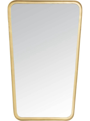 Alwyn Mirror Brushed Brass