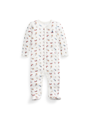 Polo Bear Cotton Coverall