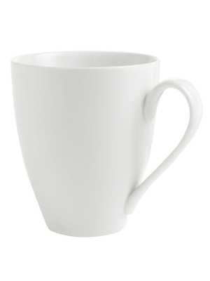 Organic Shaped Mugs (set Of 4) - White