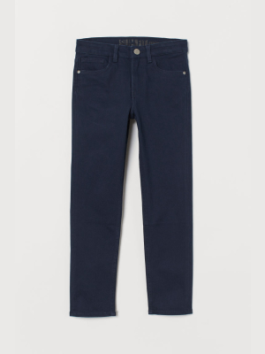 Slim Fit Twill Pants