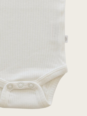 Organic Essential Bodysuit - Milk