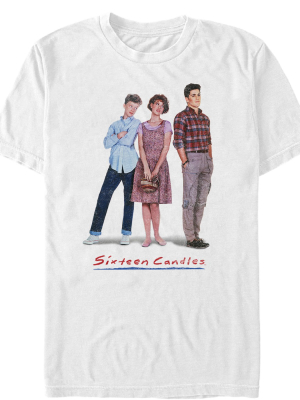 Men's Sixteen Candles Classic Movie Poster T-shirt