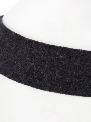 Wool Headband (658 Band 5 Dark Grey Melange)