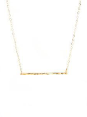 Gold Bar Necklace