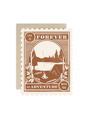 Forever An Adventure Stamp Card - Ah1