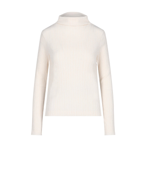 Jil Sander High-neck Long Sleeve Top