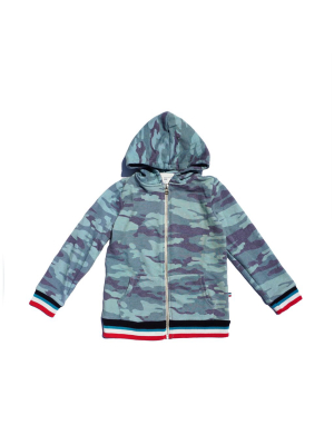 Sol Camo Zip Hoodie