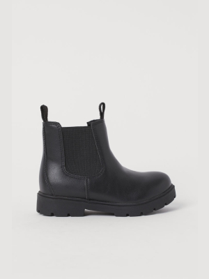 Lined Chelsea Boots