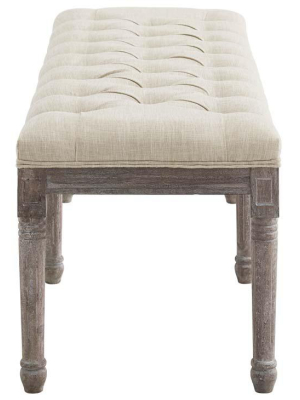 Province French Vintage Performance Velvet Bench